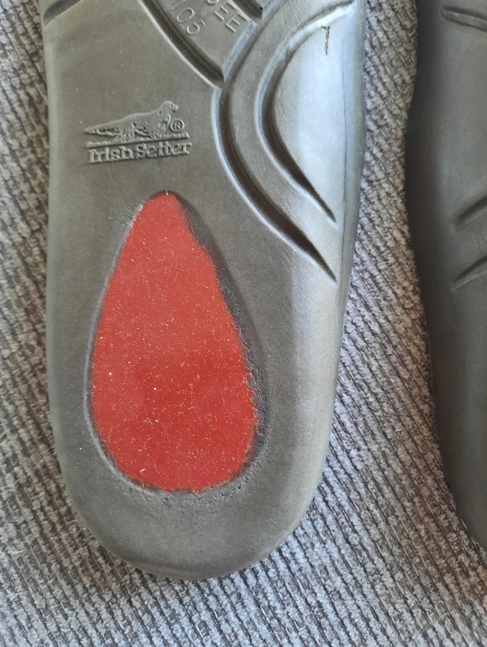 Red Wing Shoes Irish Setter Replacement Footbed Insole Inserts 325EE Size 10.5